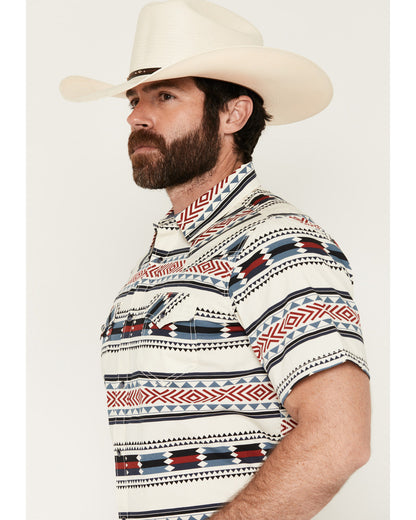 Indian Summer Southwestern Print Short Sleeve Snap Western | Cody James Clothing