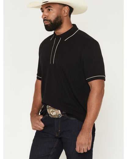Black 1978® Men's Cooper Solid Short Sleeve Stretch Polo | Cody James Clothing
