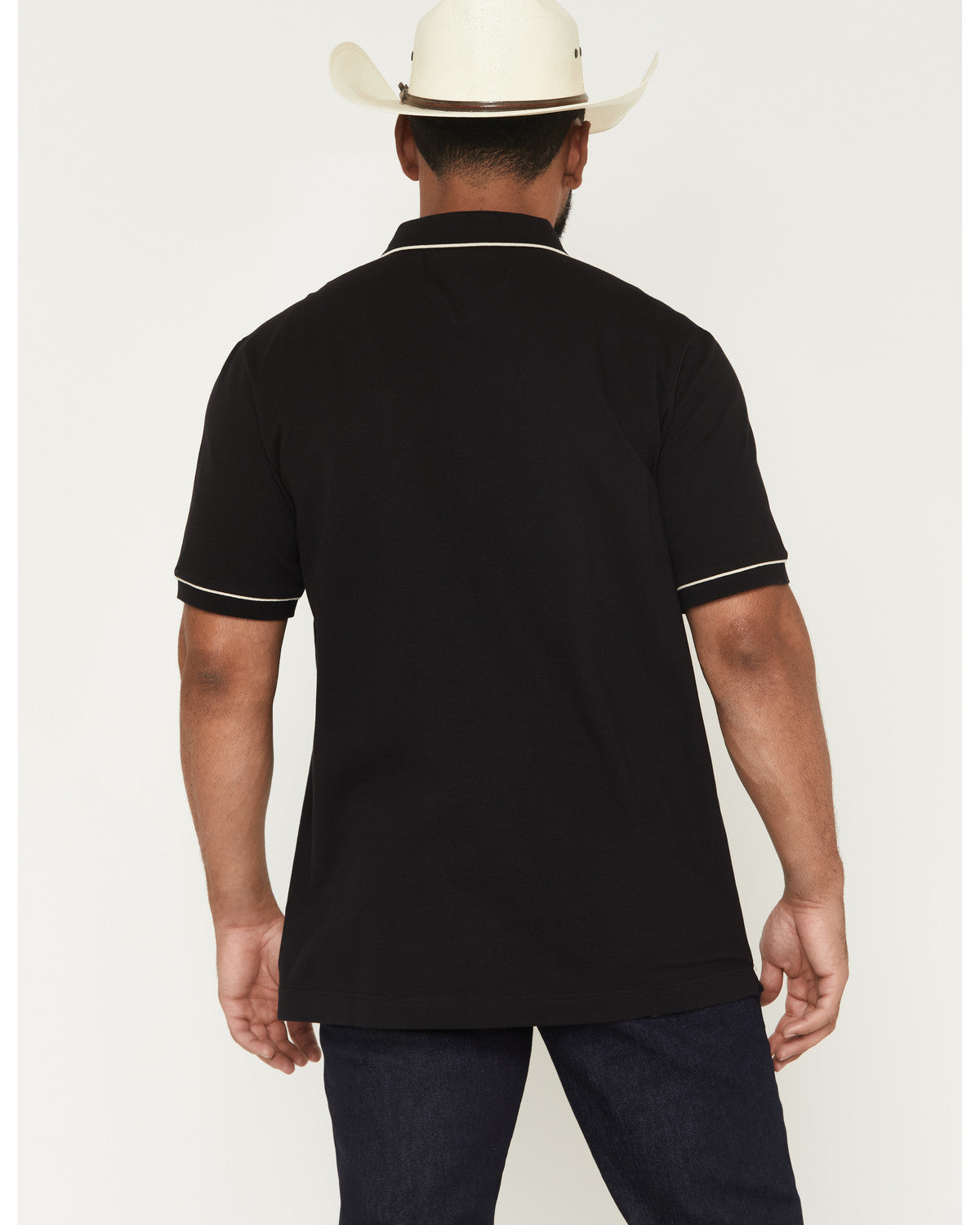 Black 1978® Men's Cooper Solid Short Sleeve Stretch Polo | Cody James Clothing
