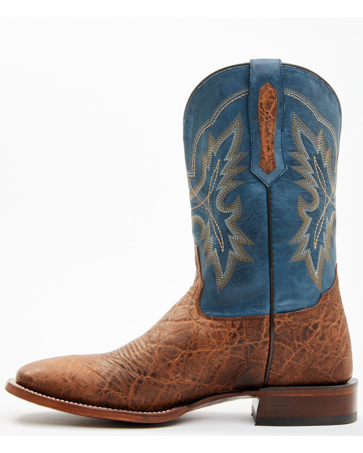 Men's Elephant Print Western Boots - Broad Square Toe | Cody James Boots