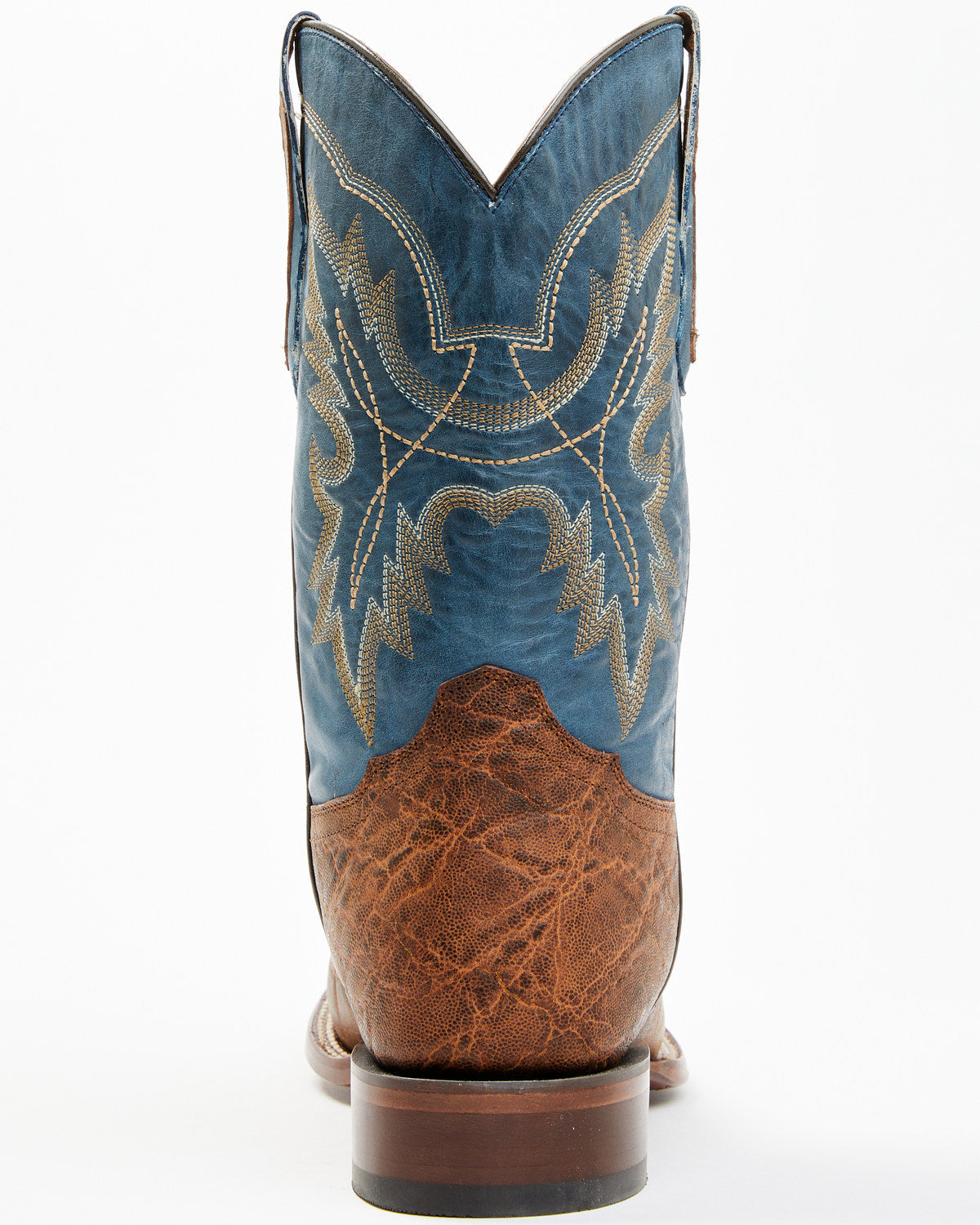 Men's Elephant Print Western Boots - Broad Square Toe | Cody James Boots