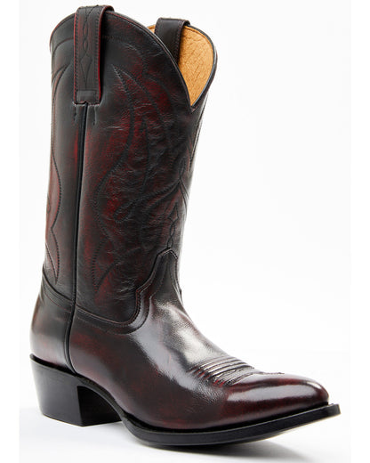 Men's Black Cherry Western Boots - Round Toe | Cody James Boots