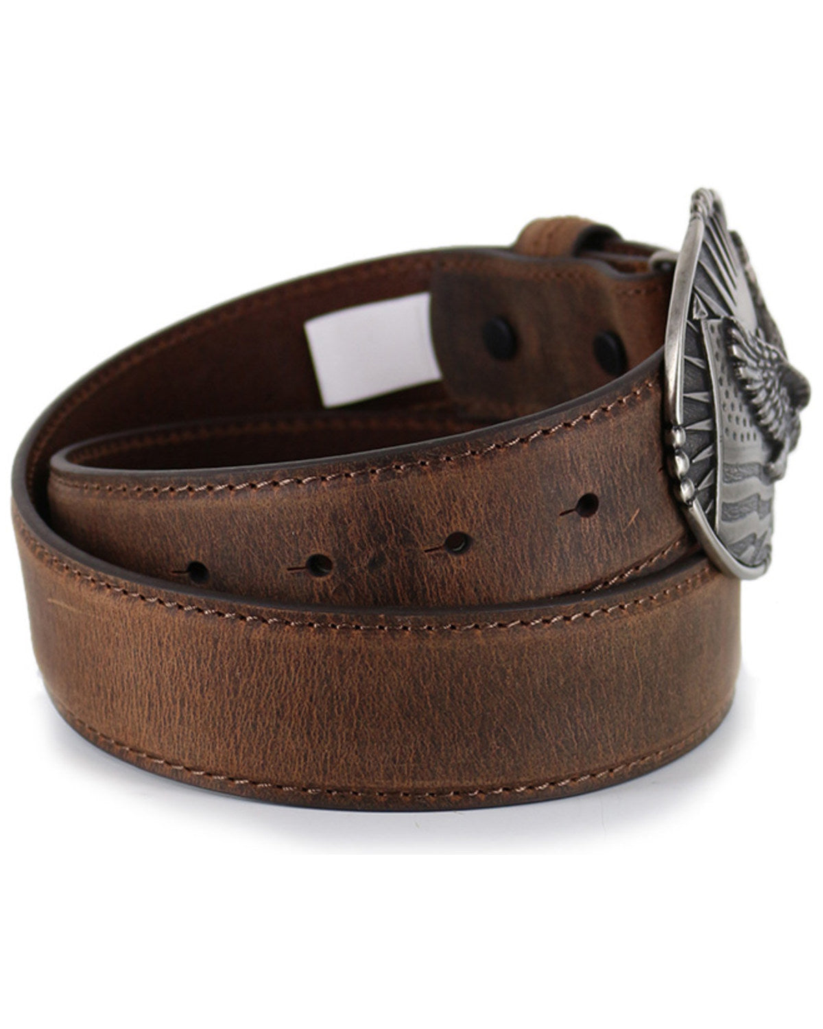Men's Patriotic Eagle Leather Belt | Cody James Accessories