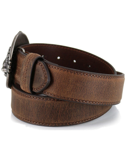 Men's Patriotic Eagle Leather Belt | Cody James Accessories