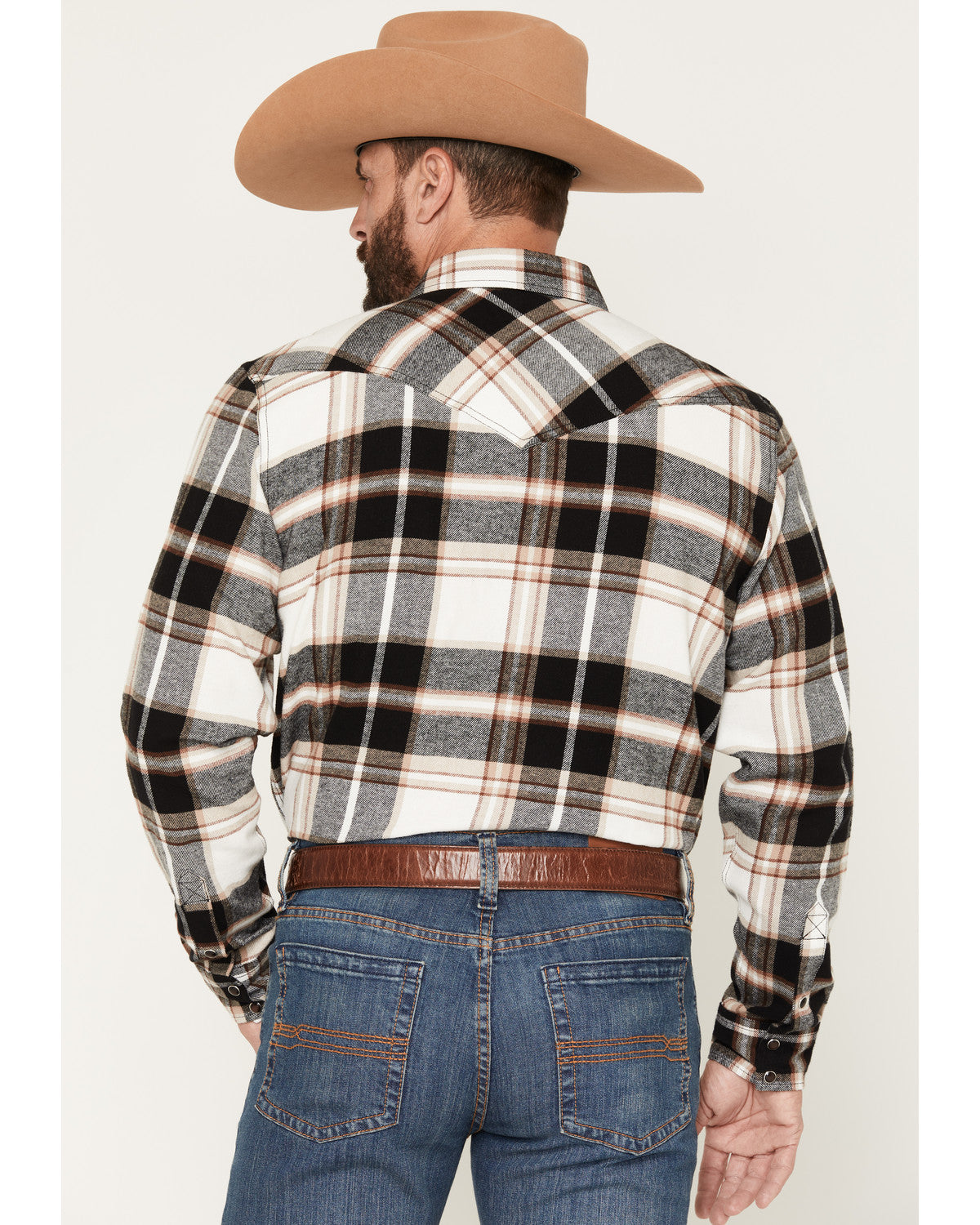 Men's Standard Issue Plaid Print Long Sleeve Snap Flannel S | Cody James Clothing