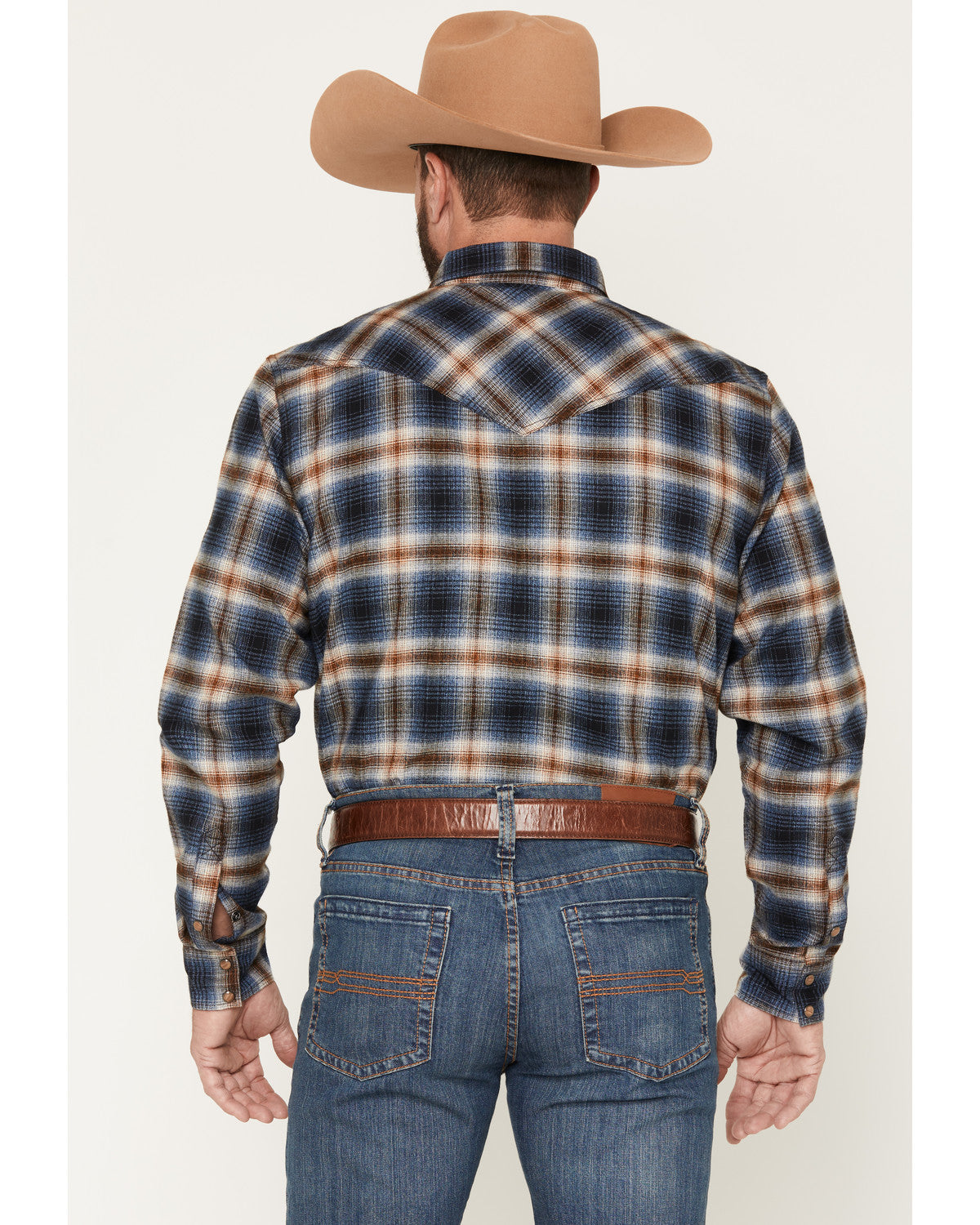 Men's Sequoia Plaid Print Long Sleeve Snap Flannel Shirt | Cody James Clothing