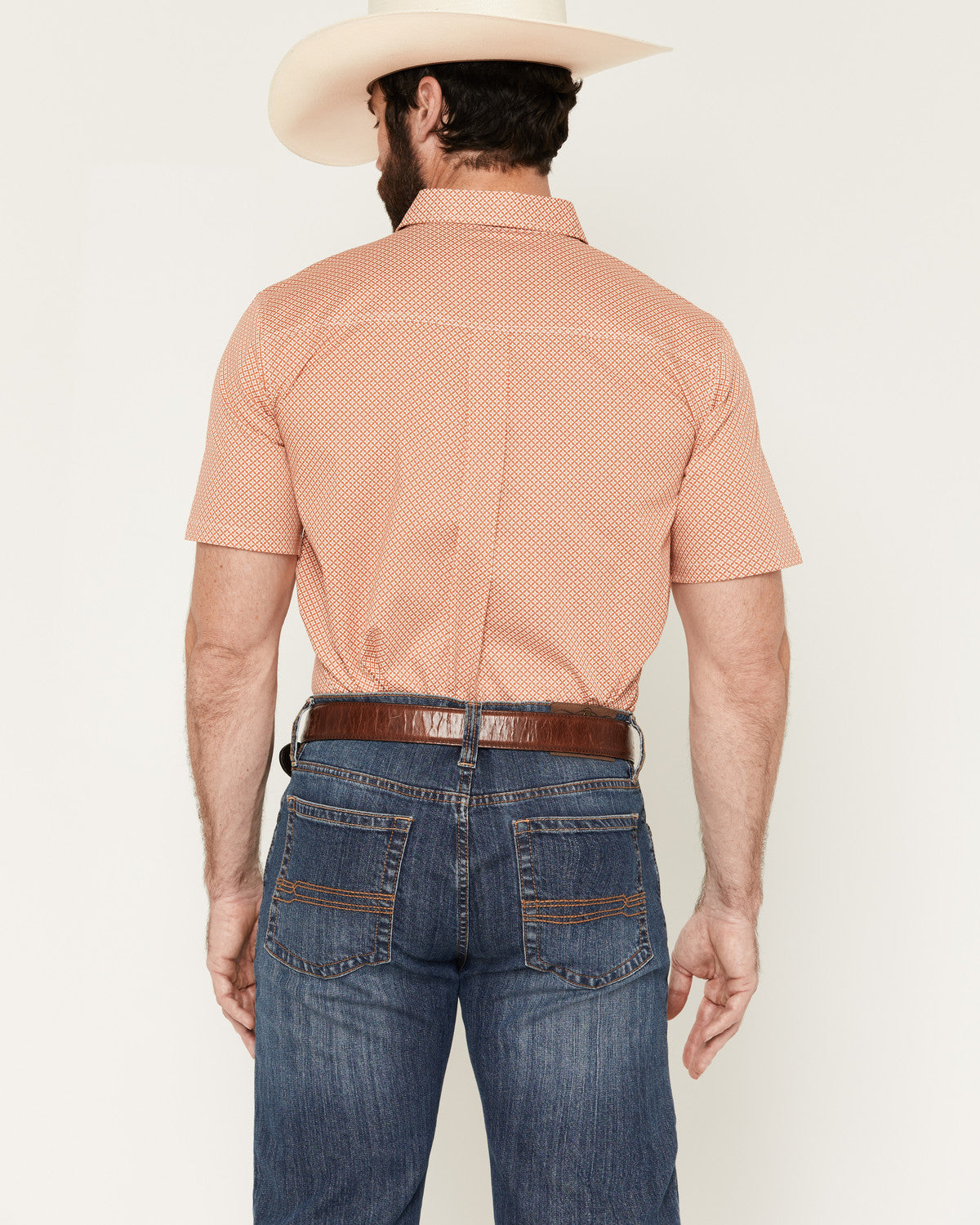 Men's Grill And Greet Medallion Print Short Sleeve Stretch | Cody James Clothing