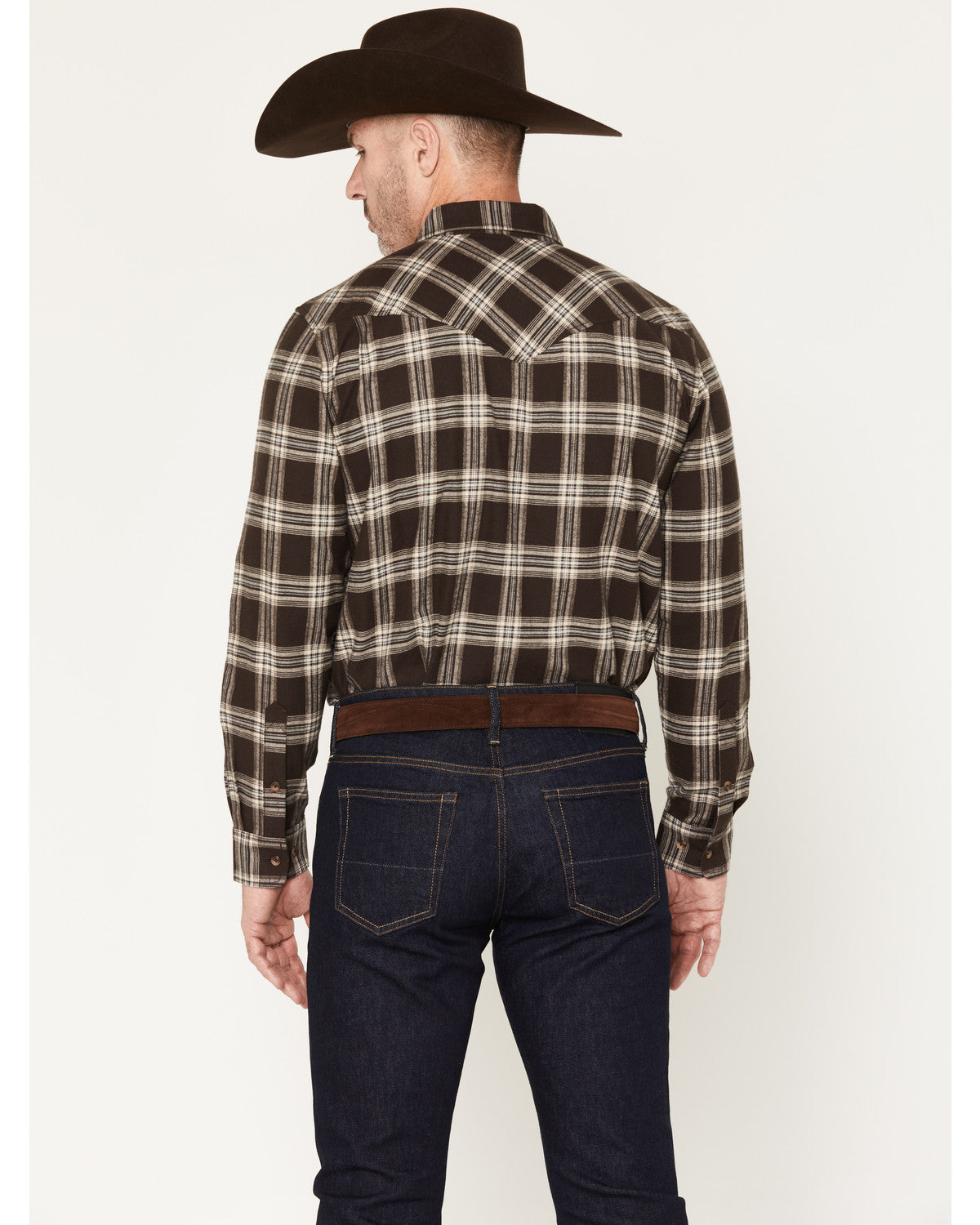 Black 1978® Men's McCone Plaid Print Long Sleeve Button-Dow | Cody James Clothing