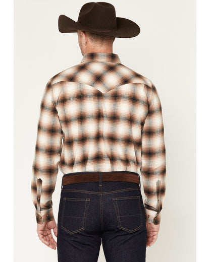 Black 1978® Men's Broadwater Plaid Print Long Sleeve Button | Cody James Clothing