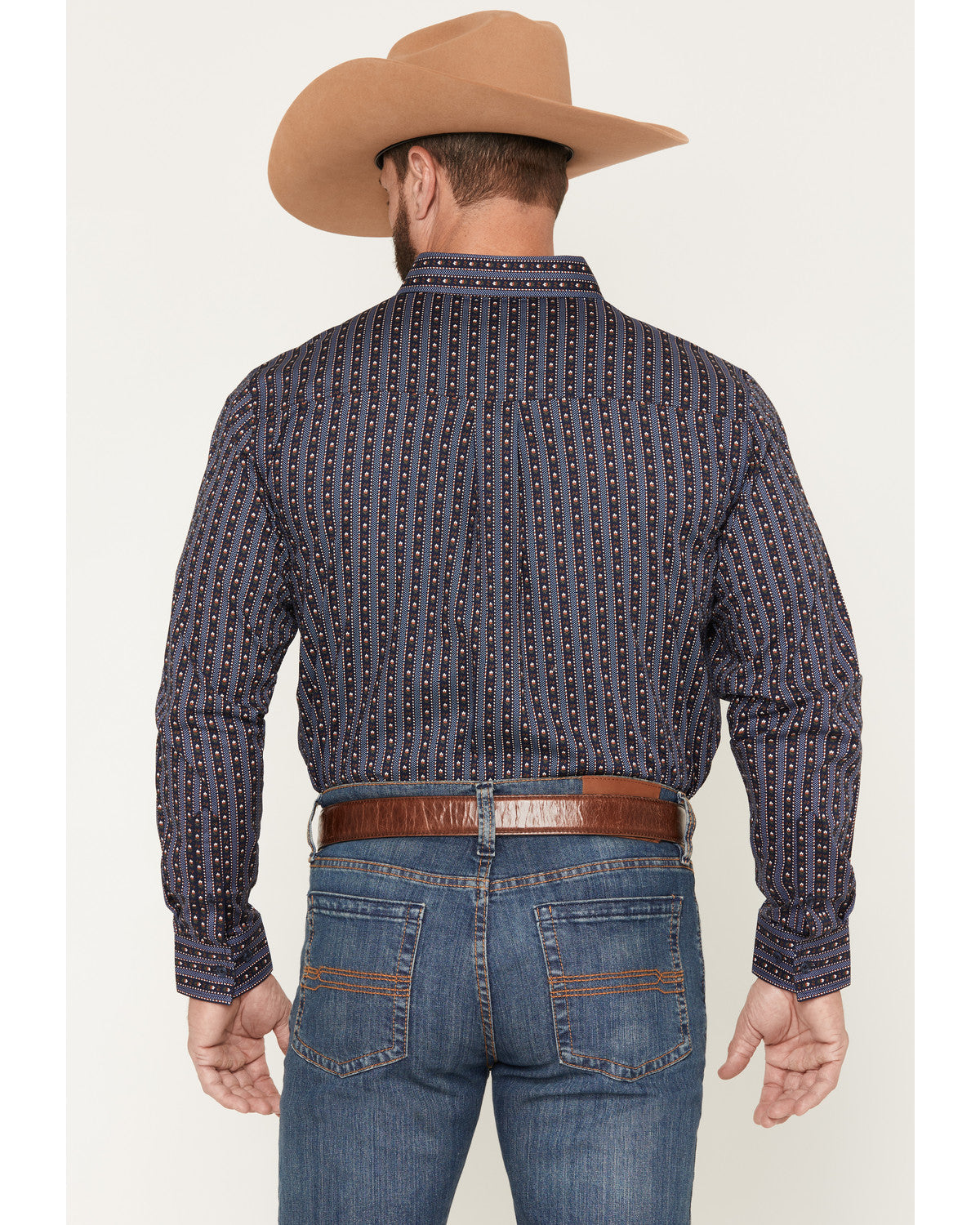 Men's Huckleberry Floral Striped Long Sleeve Button-Down St | Cody James Clothing