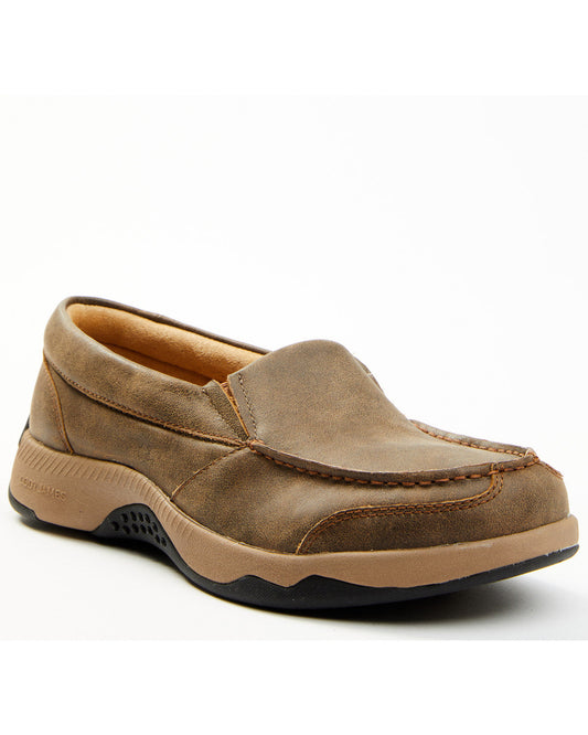Men's Trust Me Beaned Slip-On Casual Oxford Shoes - Moc Toe | Cody James Sale