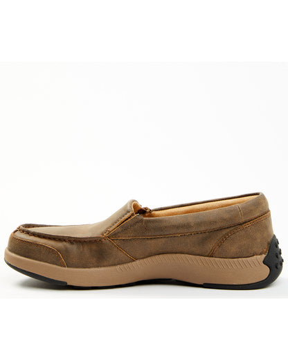 Men's Trust Me Beaned Slip-On Casual Oxford Shoes - Moc Toe | Cody James Sale