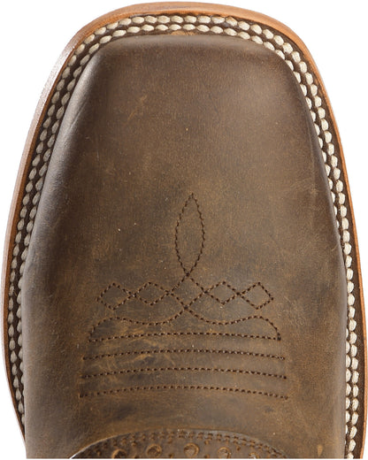 Men's Saddle Vamp Western Boots - Broad Square Toe | Cody James Boots